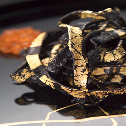 edible gold leaf for pasta