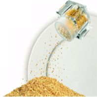 Edible gold flake shaker