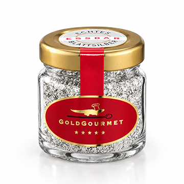 Pure Edible Silver Dust - 1 gram container